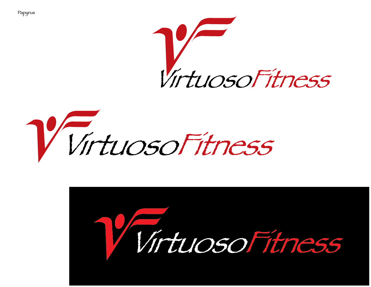 Logo Design by icon Creative Solutions for Virtuoso Fitness | Design #70995