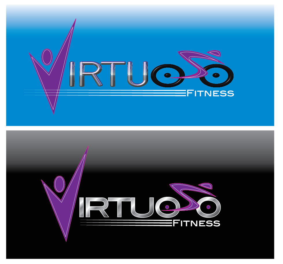 Logo Design by icon Creative Solutions for Virtuoso Fitness | Design #72181