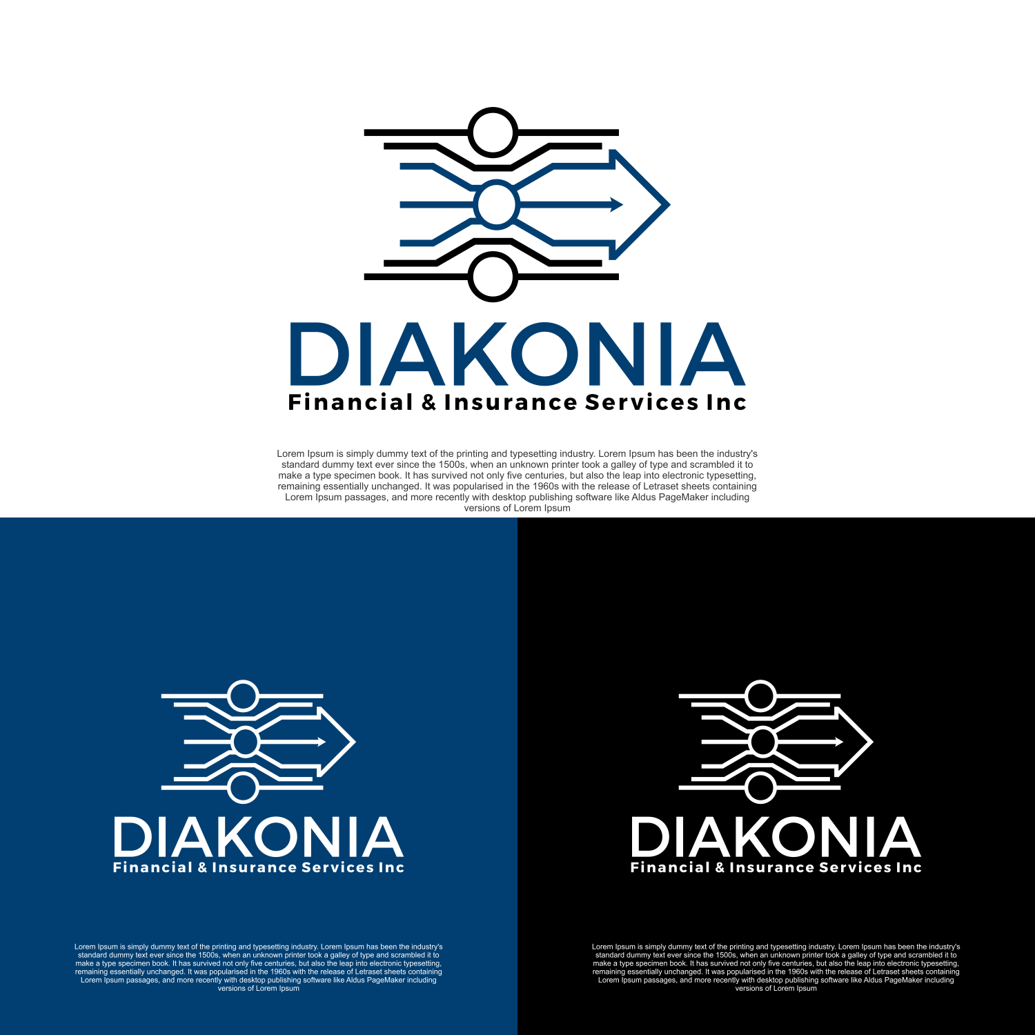 Logo Design by diego costa for Diakonia Financial & Insurance Services Inc | Design #34356325