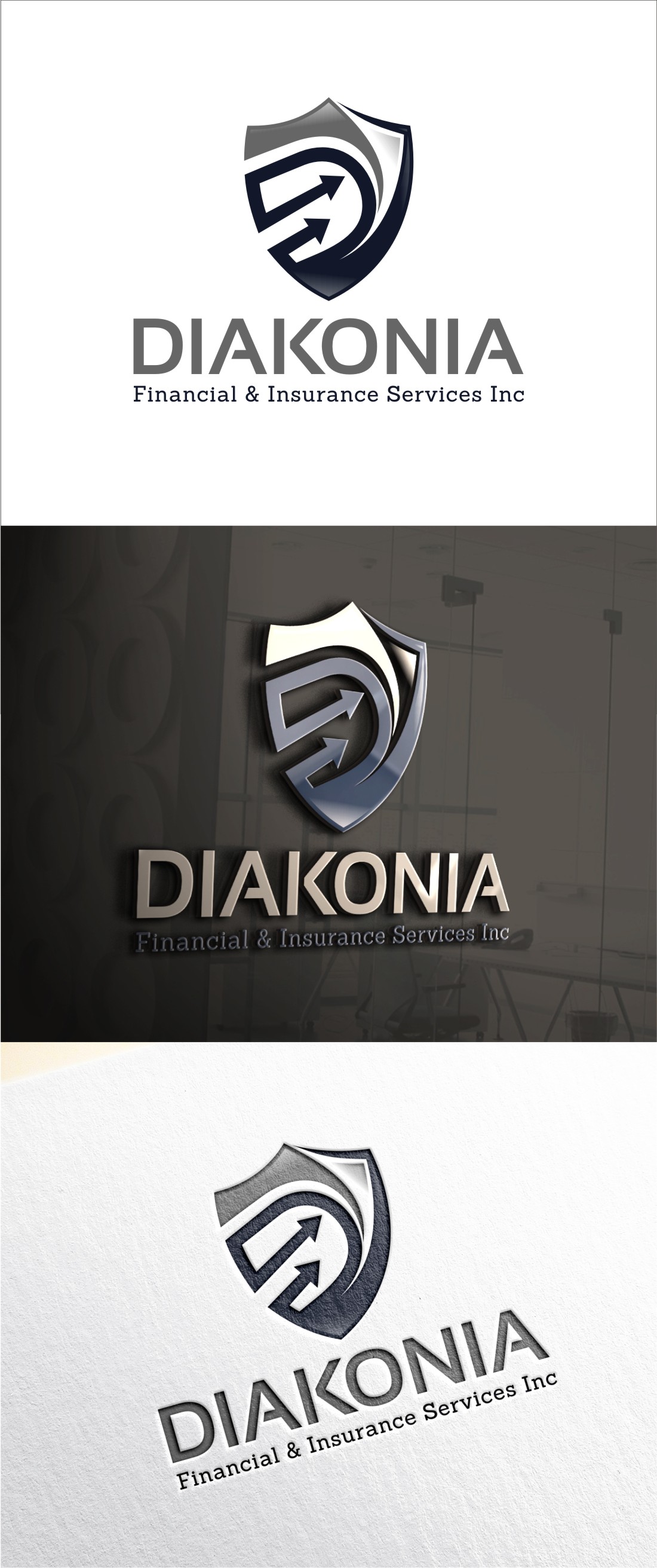 Logo Design by Soul Light for Diakonia Financial & Insurance Services Inc | Design #34354166