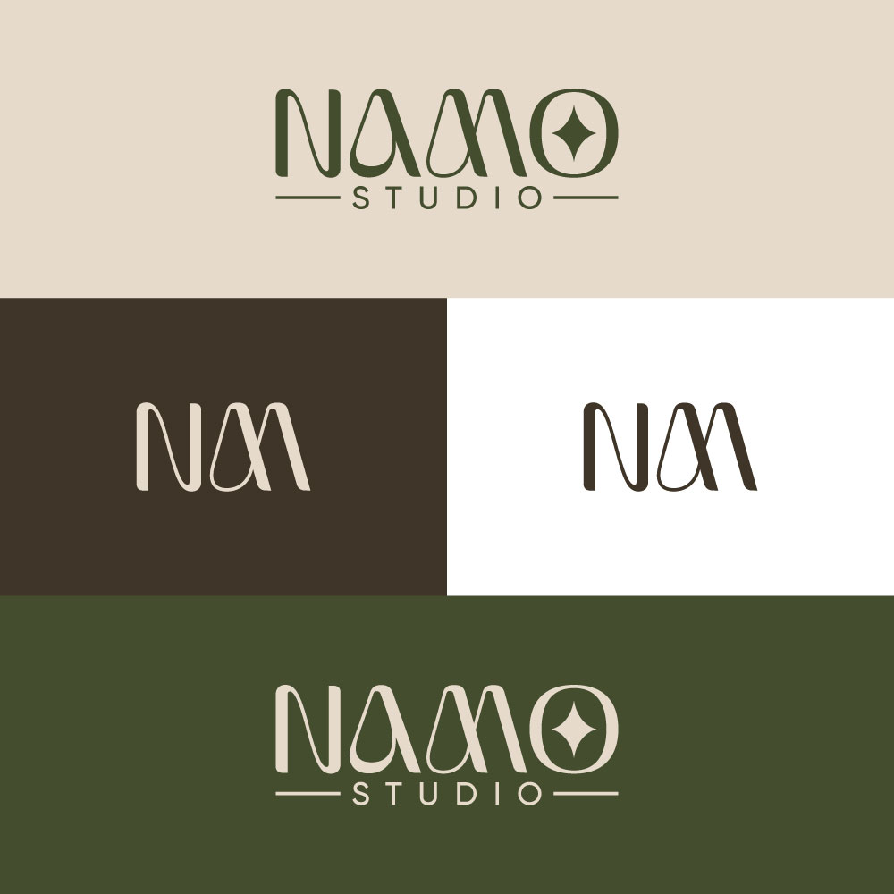 Logo Design by loveqis for NAMO Studio | Design #34353366