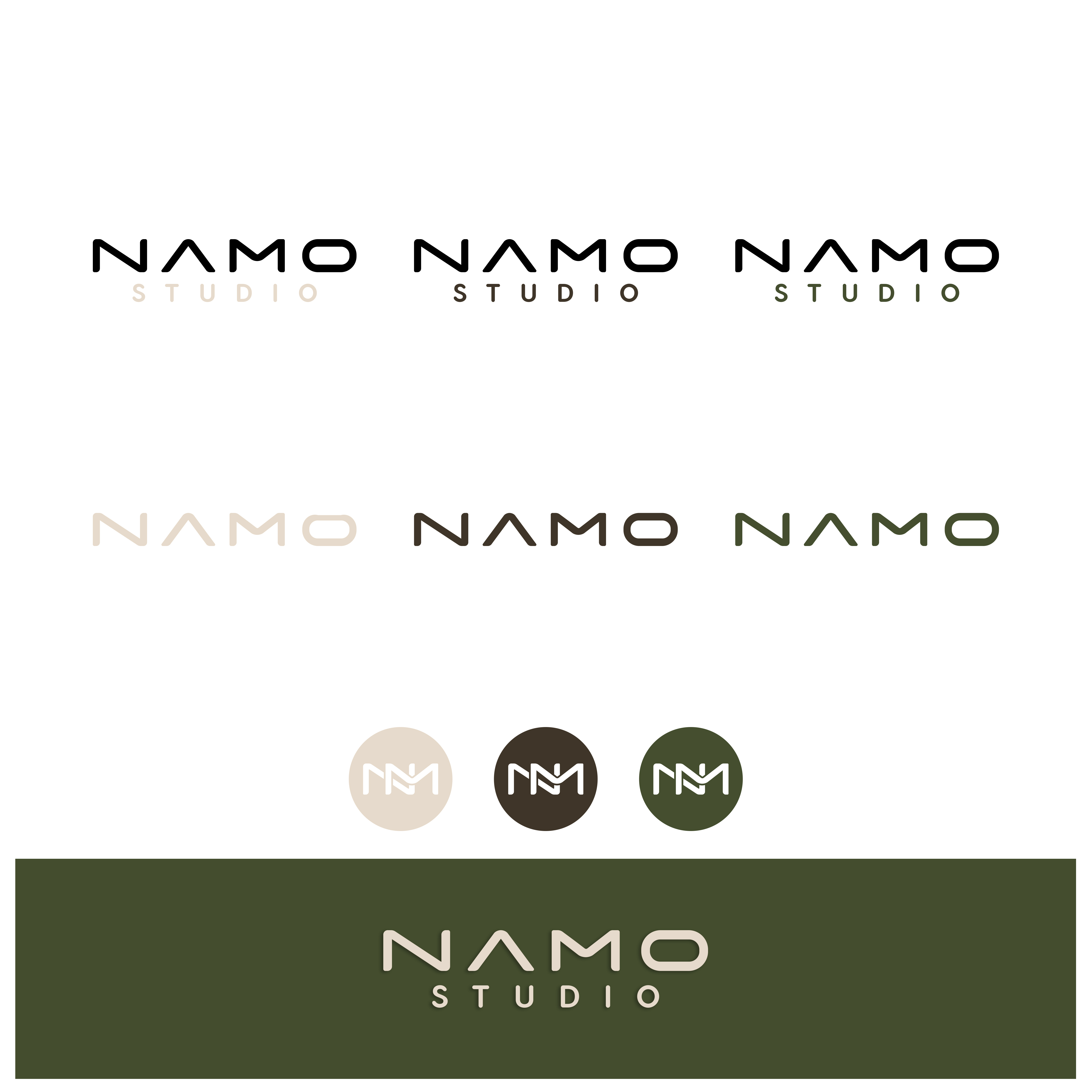 Logo Design by HiKyriosDesign for NAMO Studio | Design #34399508