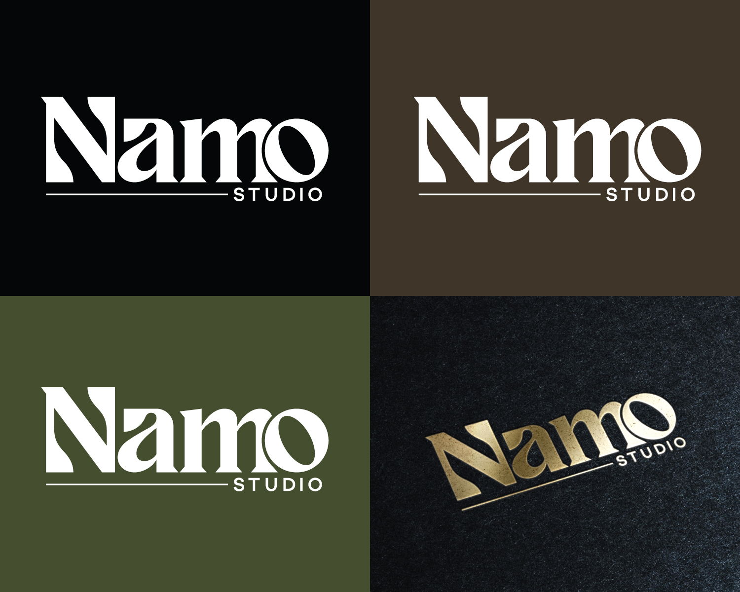 Logo Design by Atec for NAMO Studio | Design #34357990