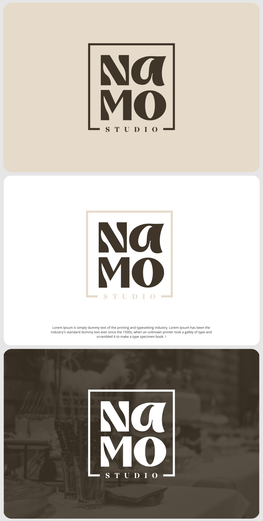 Logo Design by 92logo for NAMO Studio | Design #34358832