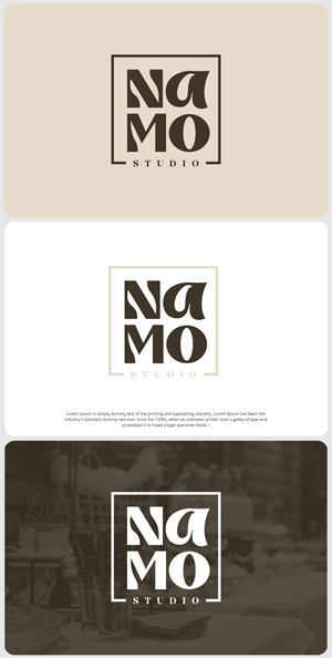 Logo Design by 92logo for NAMO Studio | Design: #34358832
