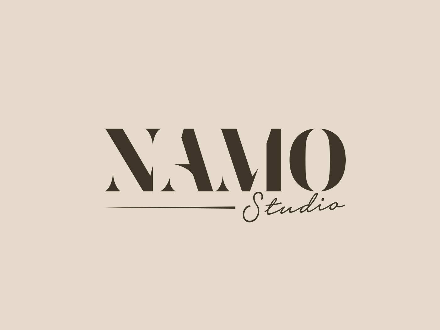 Logo Design by Soonia for NAMO Studio | Design #34352884
