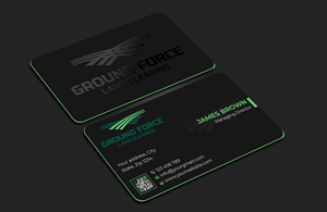 Business Card Design by Expert Bappy for Ground Force Land Clearing | Design: #34354164