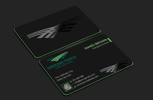 Business Card Design by Expert Bappy for Ground Force Land Clearing | Design: #34354171