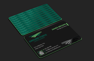 Business Card Design by Expert Bappy for Ground Force Land Clearing | Design: #34354190