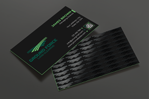Business Card Design by Expert Bappy for Ground Force Land Clearing | Design: #34354225