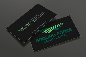 Diseño de Tarjeta de Presentación por Expert Bappy para Ground Force Land Clearing | Diseño: #34354253