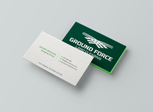 Diseño de Tarjeta de Presentación por Expert Bappy para Ground Force Land Clearing | Diseño: #34354278