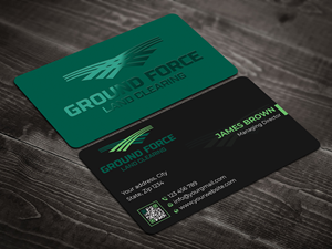 Diseño de Tarjeta de Presentación por Expert Bappy para Ground Force Land Clearing | Diseño: #34354298