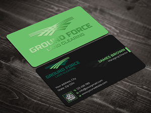 Diseño de Tarjeta de Presentación por Expert Bappy para Ground Force Land Clearing | Diseño: #34354304