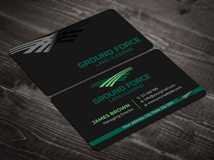 Diseño de Tarjeta de Presentación por Expert Bappy para Ground Force Land Clearing | Diseño: #34354429