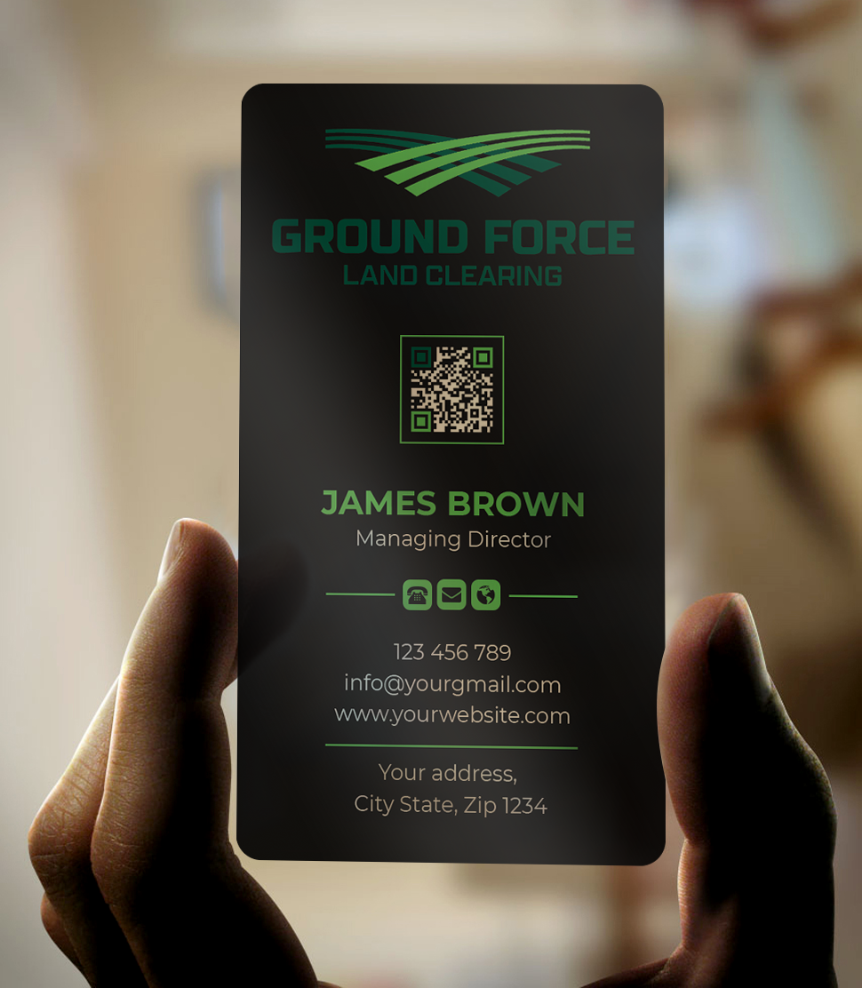 Diseño de Tarjeta de Presentación por Expert Bappy para Ground Force Land Clearing | Diseño #34354488