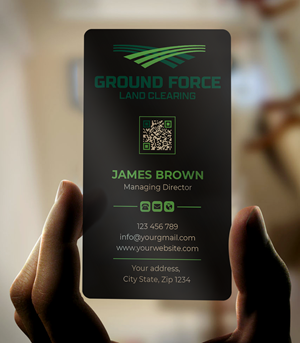 Visitenkarten-Design von Expert Bappy für Ground Force Land Clearing | Design: #34354488