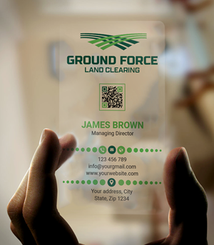 Visitenkarten-Design von Expert Bappy für Ground Force Land Clearing | Design: #34354922