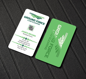 Visitenkarten-Design von Expert Bappy für Ground Force Land Clearing | Design: #34354955