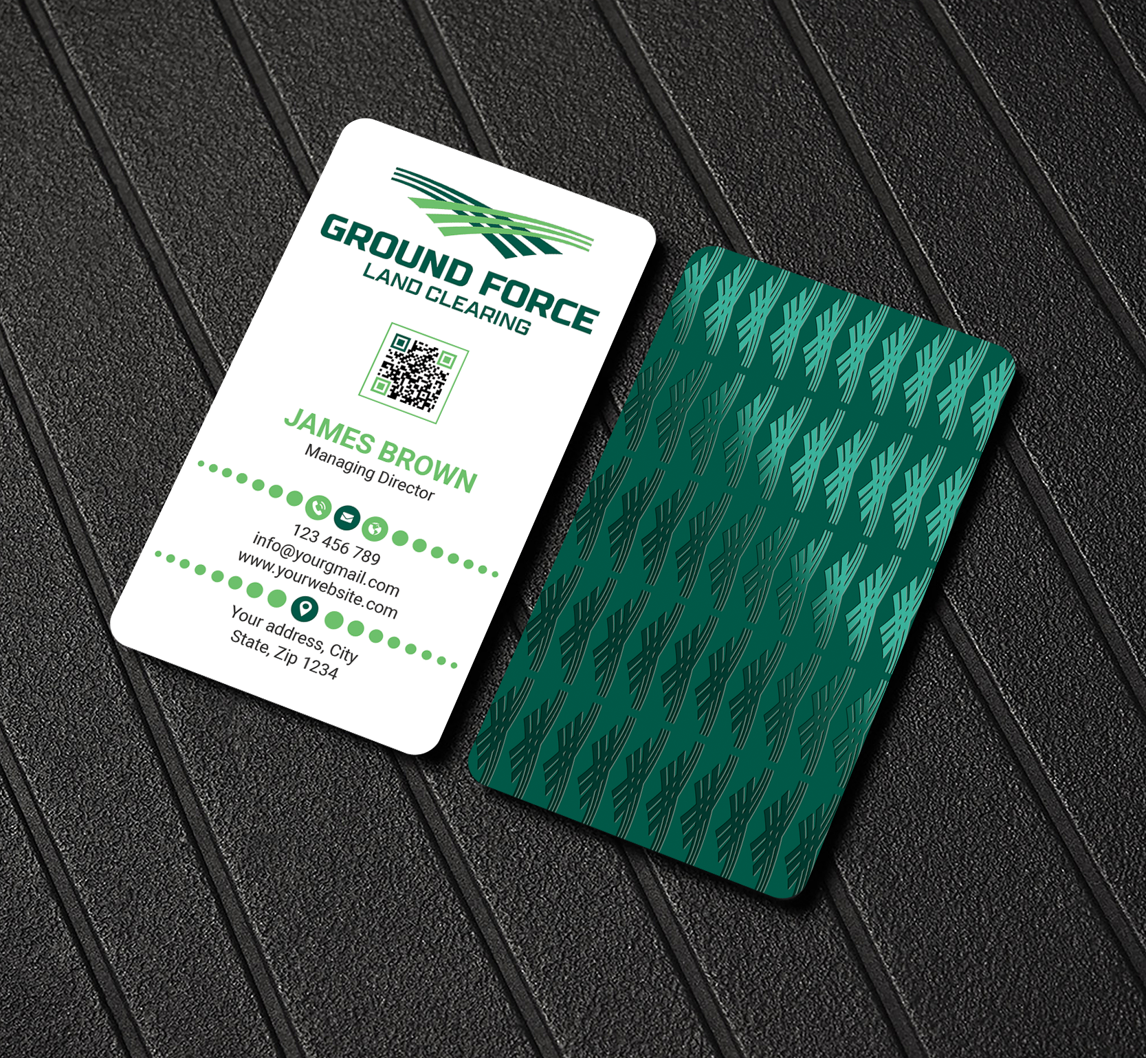 Diseño de Tarjeta de Presentación por Expert Bappy para Ground Force Land Clearing | Diseño #34354977