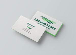 Design de Carte de Visite par Expert Bappy pour Ground Force Land Clearing | Design : #34355277