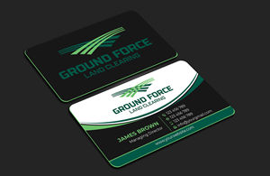 Design de Carte de Visite par Expert Bappy pour Ground Force Land Clearing | Design : #34357463
