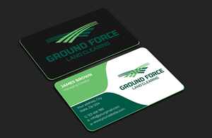 Design de Carte de Visite par Expert Bappy pour Ground Force Land Clearing | Design : #34357526