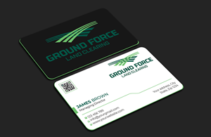 Design de Carte de Visite par Expert Bappy pour Ground Force Land Clearing | Design : #34357574