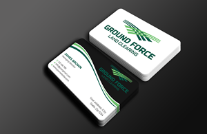 Design de Carte de Visite par Expert Bappy pour Ground Force Land Clearing | Design : #34357945