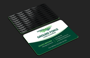 Design de Carte de Visite par Expert Bappy pour Ground Force Land Clearing | Design : #34358724