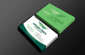 Business Card Design by Expert Bappy for Ground Force Land Clearing | Design: #34358812