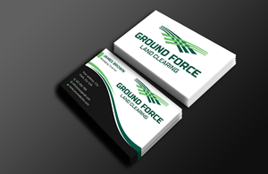 Business Card Design by Expert Bappy for Ground Force Land Clearing | Design: #34359098