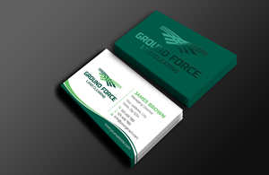 Business Card Design by Expert Bappy for Ground Force Land Clearing | Design: #34360059
