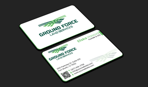 Business Card Design by DesignerShahadat for Ground Force Land Clearing | Design: #34354386