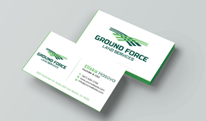 Business Card Design by DesignerShahadat for Ground Force Land Clearing | Design: #34354391