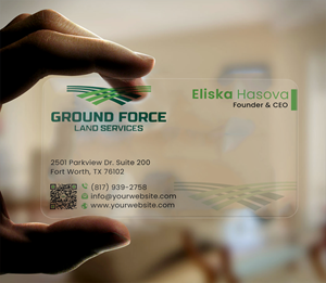 Business Card Design by DesignerShahadat for Ground Force Land Clearing | Design: #34354397