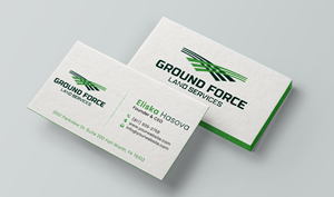 Business Card Design by DesignerShahadat for Ground Force Land Clearing | Design: #34354398