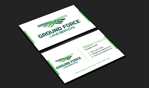 Business Card Design by DesignerShahadat for Ground Force Land Clearing | Design: #34354524