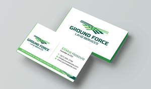 Business Card Design by DesignerShahadat for Ground Force Land Clearing | Design: #34354620