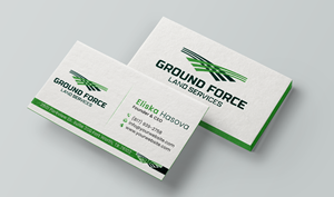 Business Card Design by DesignerShahadat for Ground Force Land Clearing | Design: #34354622