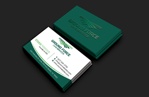 Business Card Design by DesignerShahadat for Ground Force Land Clearing | Design: #34354631