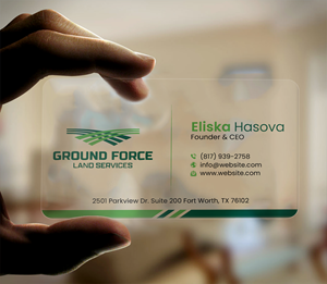 Business Card Design by DesignerShahadat for Ground Force Land Clearing | Design: #34354709