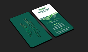 Business Card Design by DesignerShahadat for Ground Force Land Clearing | Design: #34354973