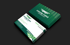 Business Card Design by DesignerShahadat for Ground Force Land Clearing | Design: #34354974