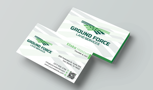 Business Card Design by DesignerShahadat for Ground Force Land Clearing | Design: #34354975