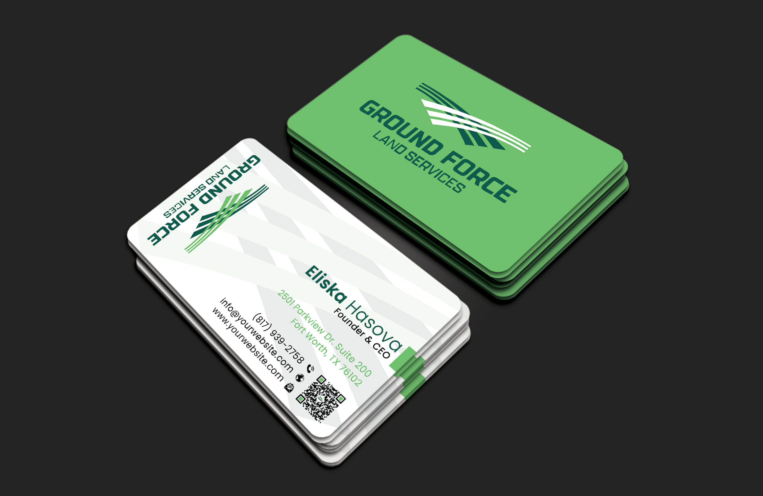 Business Card Design by DesignerShahadat for Ground Force Land Clearing | Design #34356106