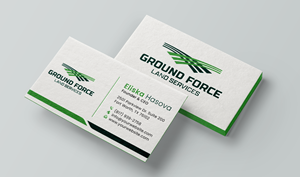 Business Card Design by DesignerShahadat for Ground Force Land Clearing | Design: #34357497