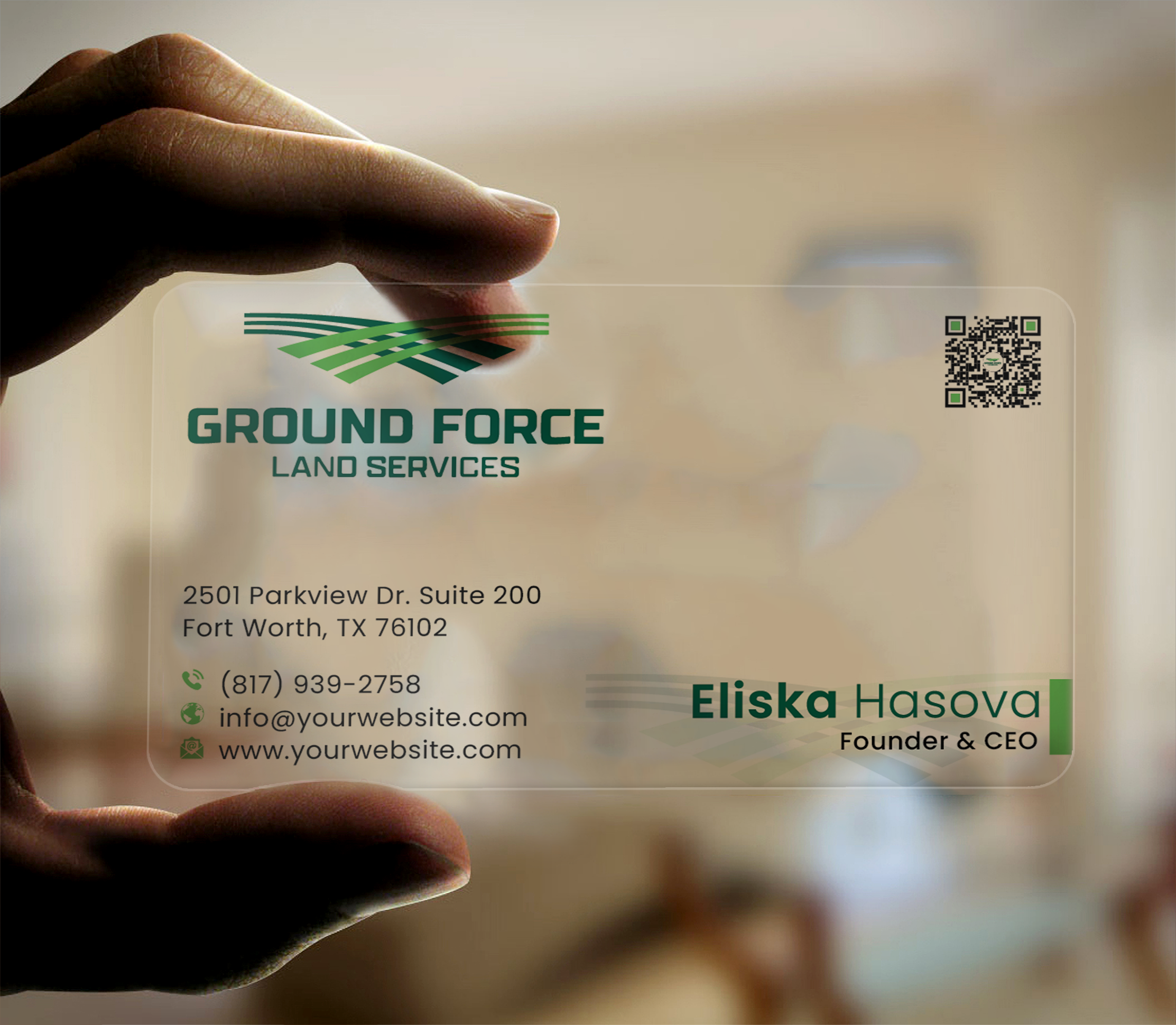 Business Card Design by DesignerShahadat for Ground Force Land Clearing | Design #34357506