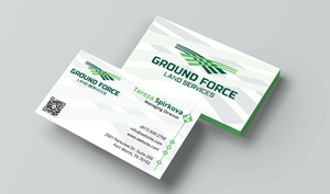 Business Card Design by DesignerShahadat for Ground Force Land Clearing | Design: #34359183