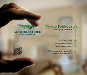Business Card Design by DesignerShahadat for Ground Force Land Clearing | Design: #34359244